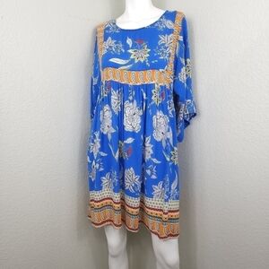 Shoreline Bohemian Swimsuit Cover Dress Size Small